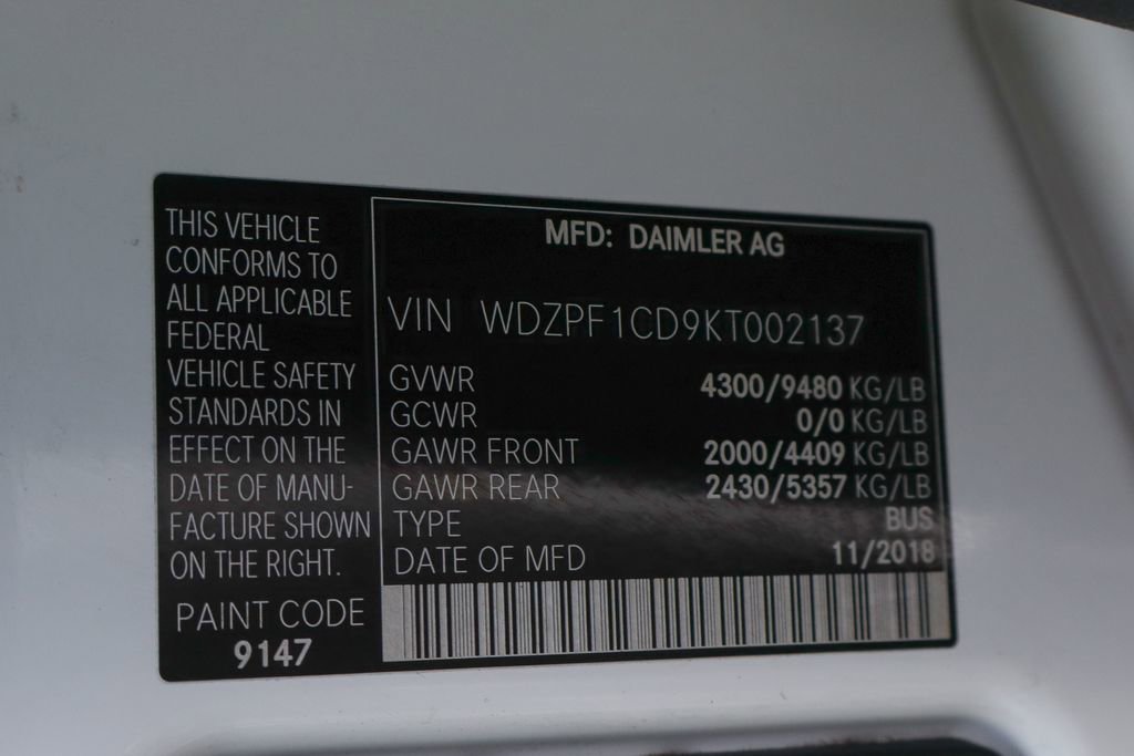 Used 2019 Mercedes-Benz Sprinter 2500 image 48