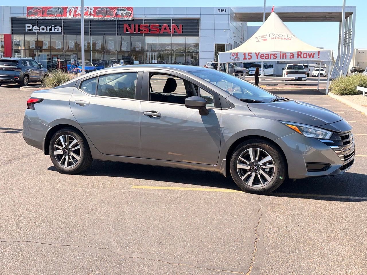 Certified 2025 Nissan Versa SV w/ Trunk Package FWD image 6