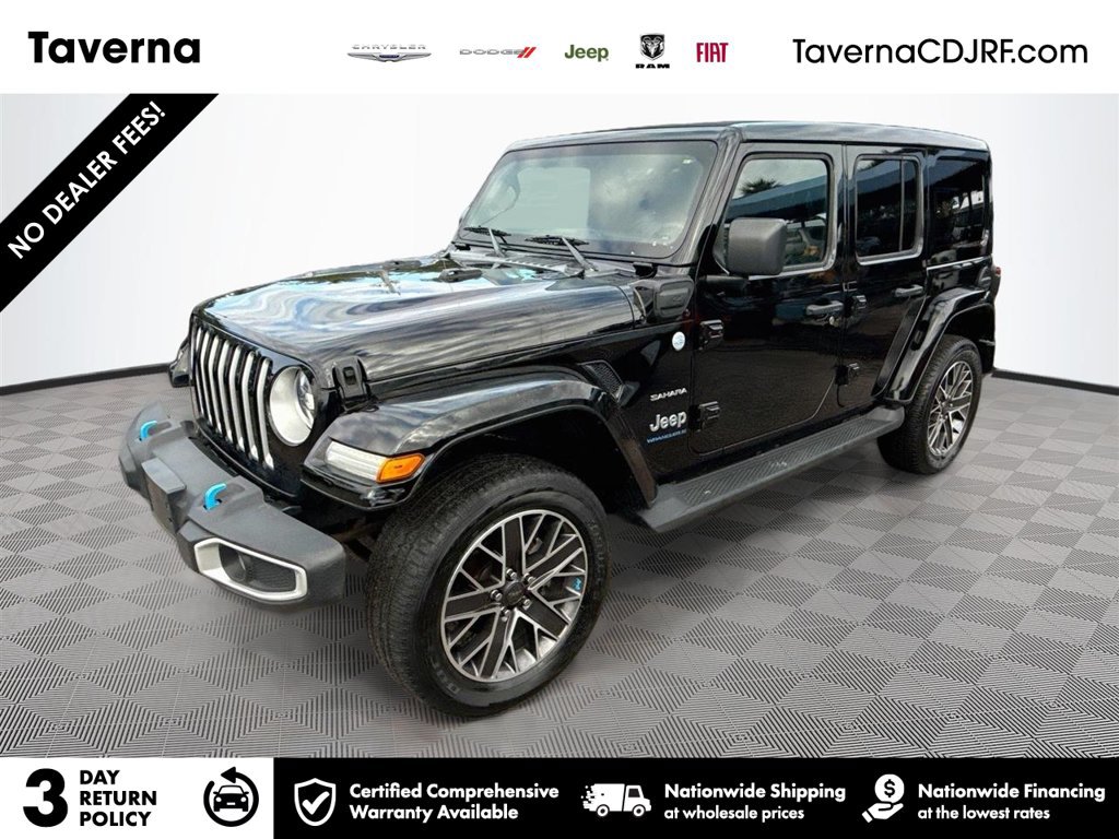 Certified 2023 Jeep Wrangler Unlimited Sahara w/ Cold Weather Group