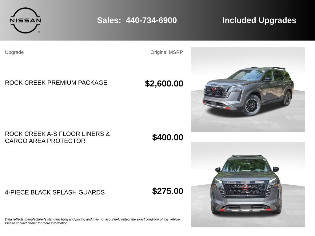 New 2026 Nissan Pathfinder Rock Creek w/ Rock Creek Premium Package AWD/4WD image 7