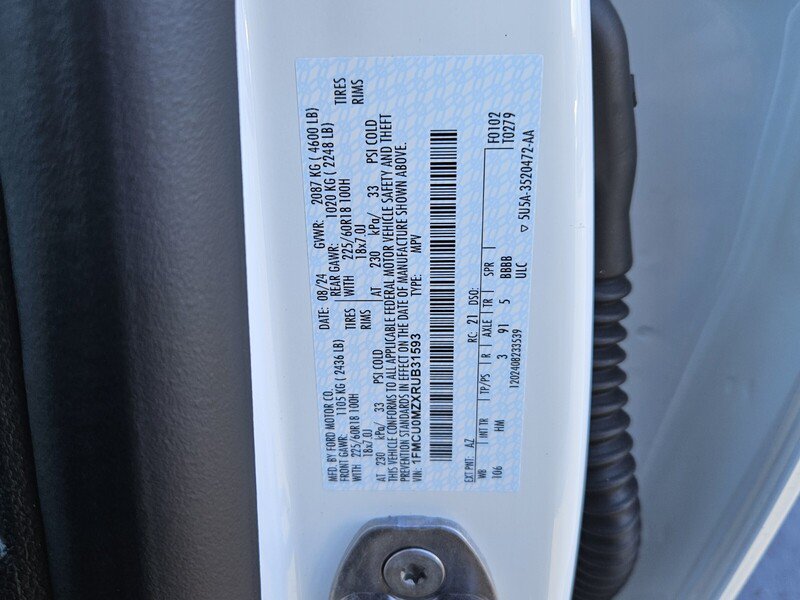 Used 2024 Ford Escape ST-Line w/ Equipment Group 301A FWD image 37