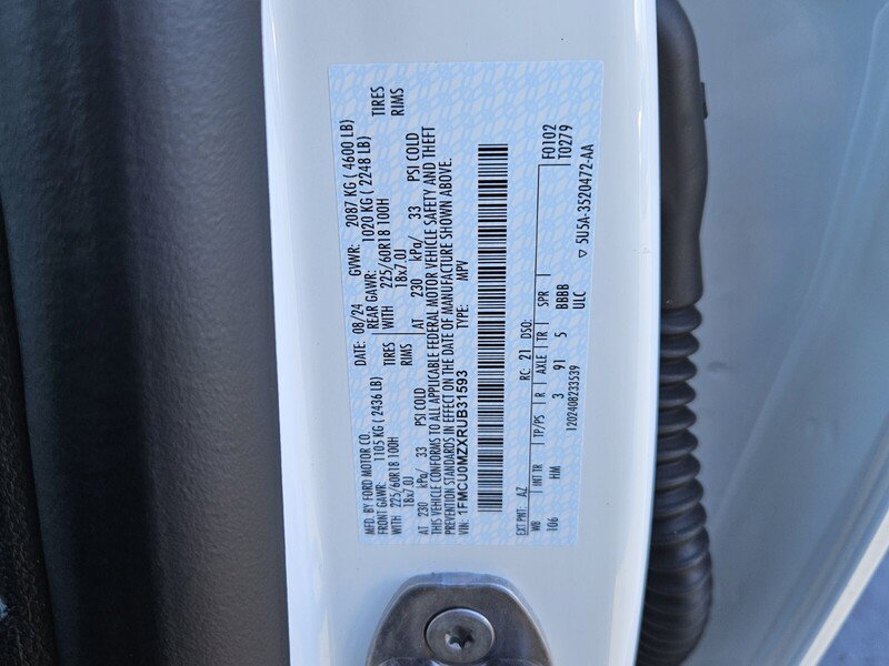 Used 2024 Ford Escape ST-Line w/ Equipment Group 301A FWD image 37