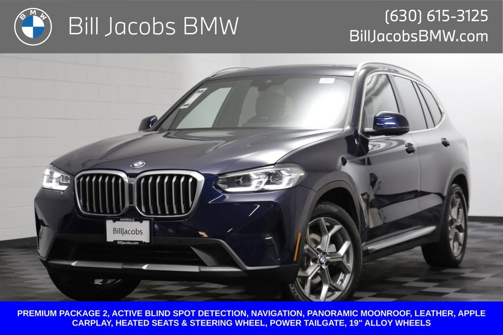 Used 2022 BMW X3 xDrive30i w/ Premium Package 2 AWD/4WD video 1