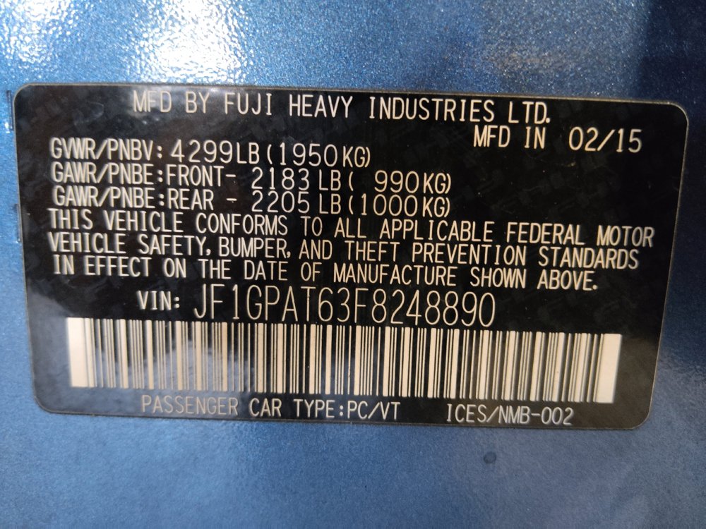 Used 2015 Subaru Impreza 2.0i Sport Premium AWD/4WD image 33