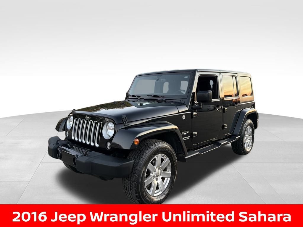 Used 2016 Jeep Wrangler Unlimited Sahara