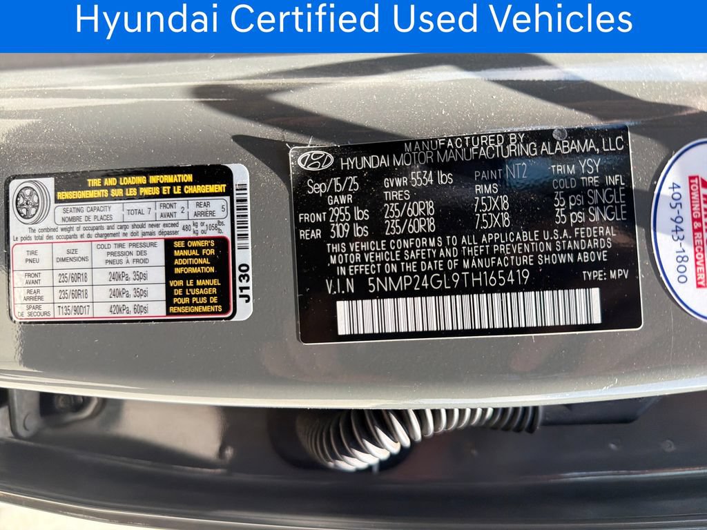 Used 2026 Hyundai Santa Fe SEL FWD image 32