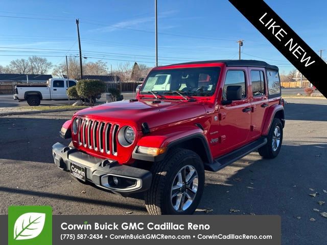 Used 2021 Jeep Wrangler Unlimited Sahara image 1