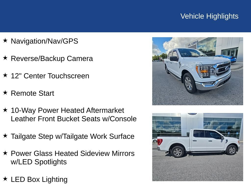 Used 2023 Ford F150 XLT w/ Equipment Group 302A High RWD image 16
