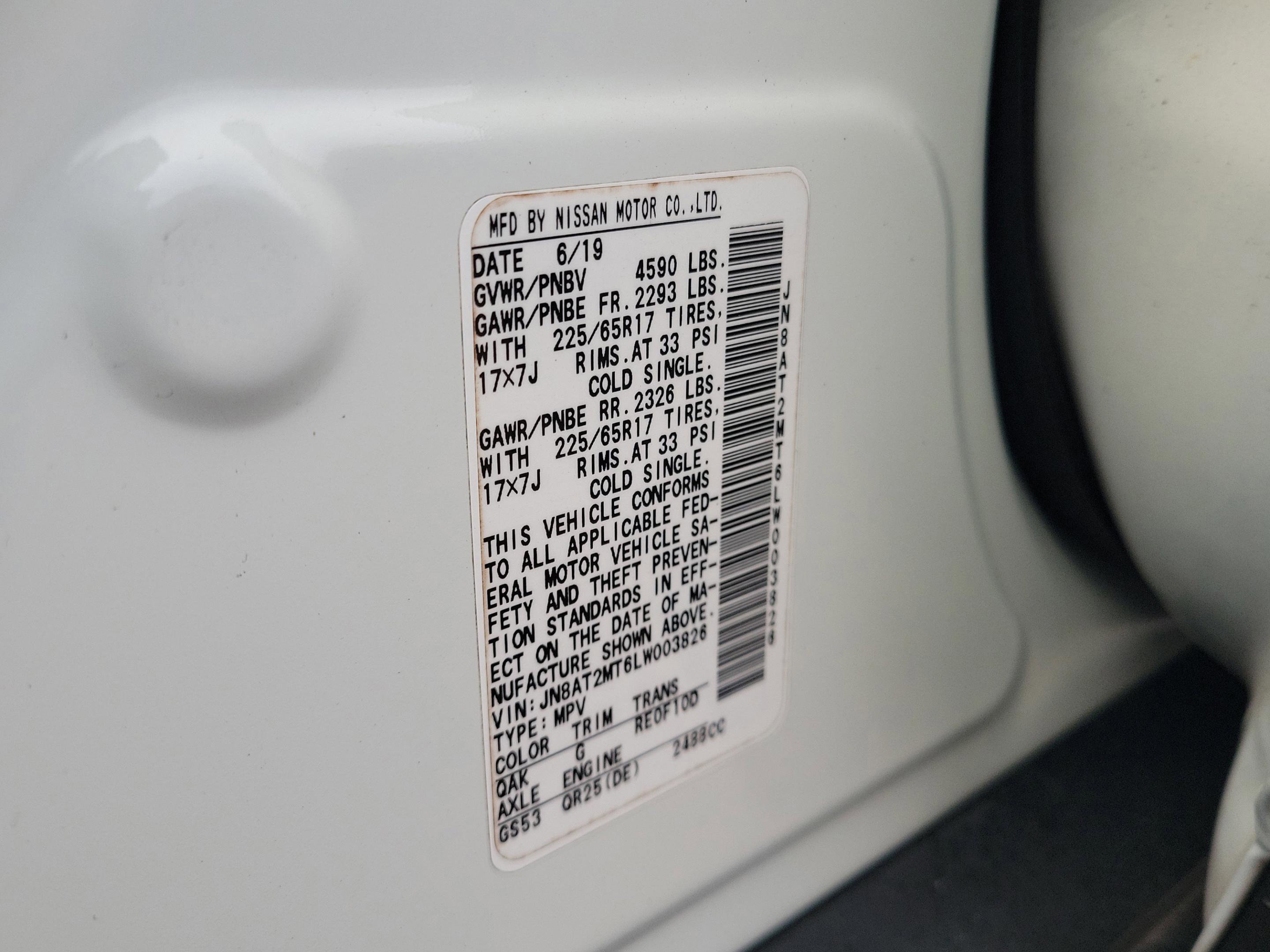 Certified 2020 Nissan Rogue S w/ Special Edition Package image 36