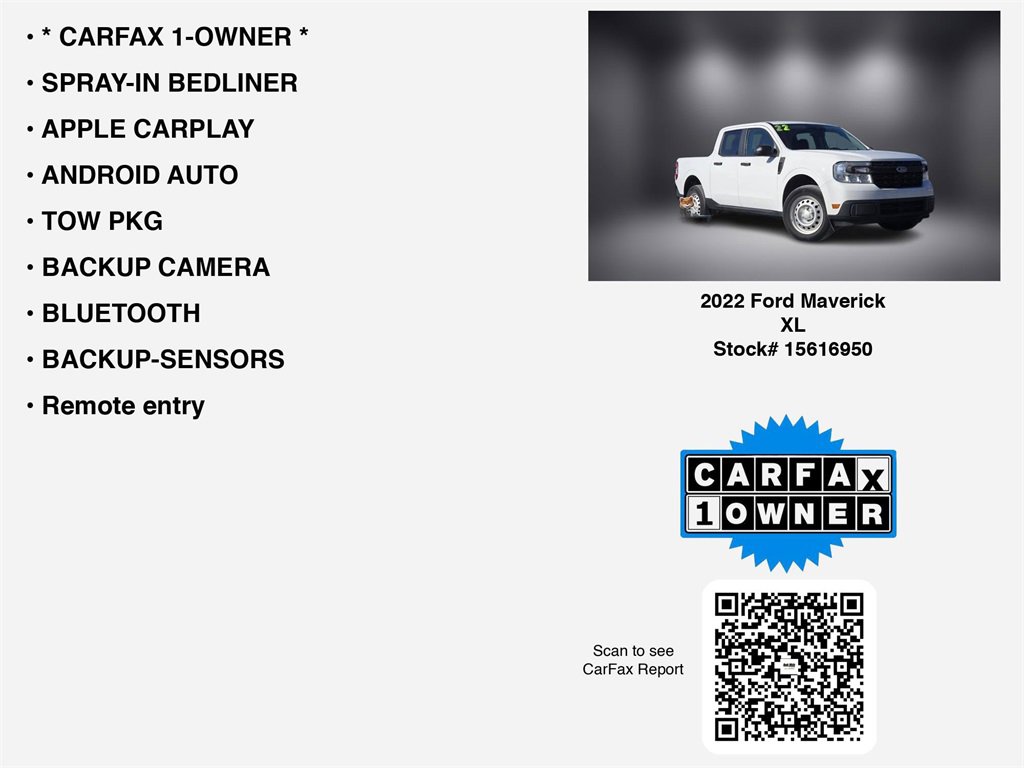 Used 2022 Ford Maverick XL image 7