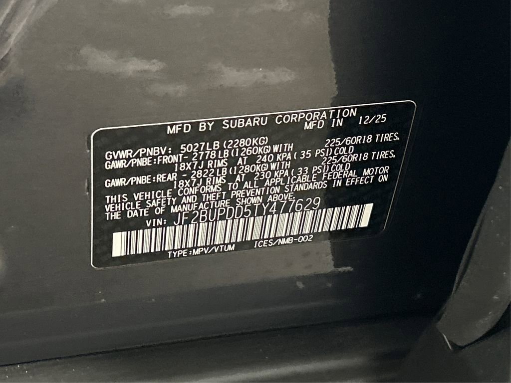 New 2026 Subaru Outback Limited AWD/4WD image 16