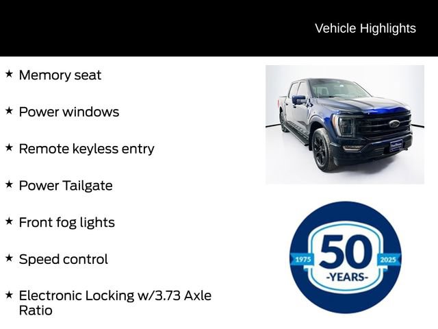 Certified 2023 Ford F150 Platinum w/ Equipment Group 701A High image 31