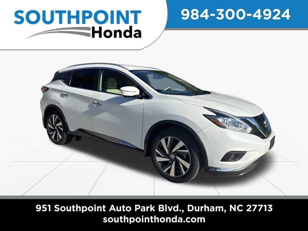 Used 2015 Nissan Murano Platinum w/ Cargo Package