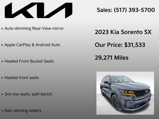 Used 2023 Kia Sorento SX image 17