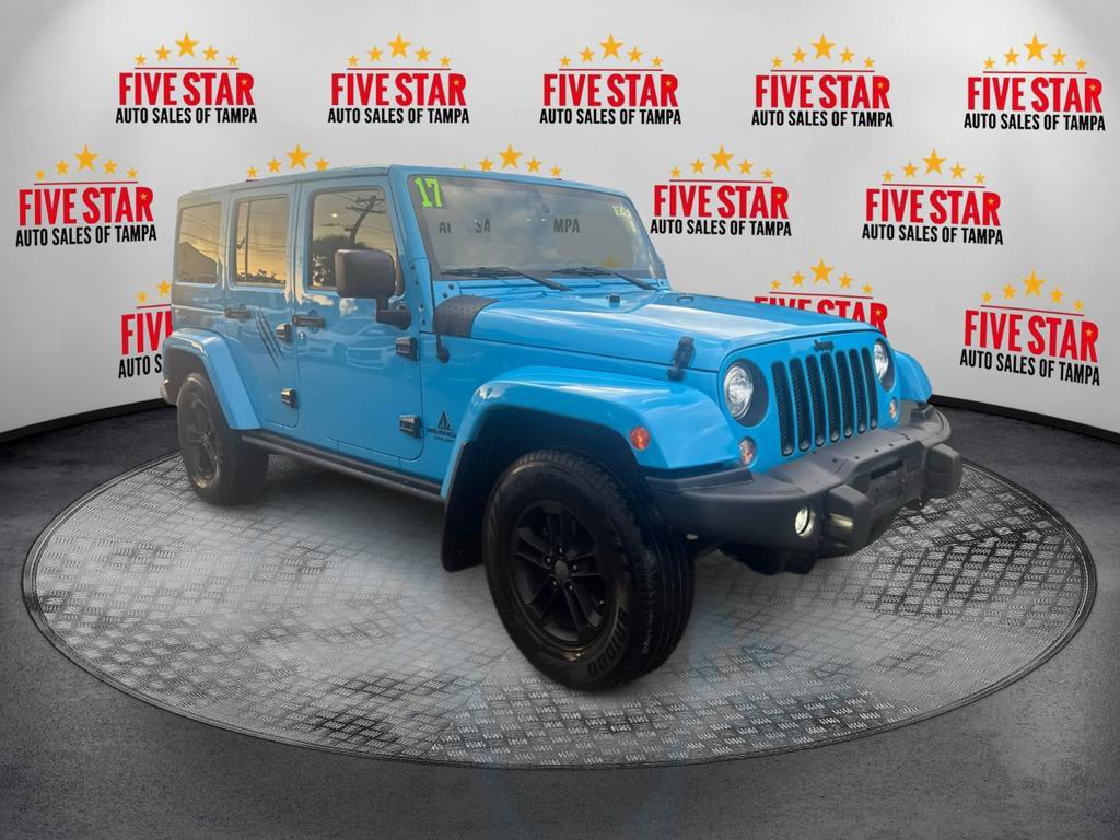 Used 2017 Jeep Wrangler Unlimited Sahara AWD/4WD image 1