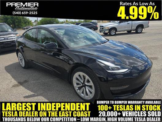 Used 2022 Tesla Model 3 Standard Range