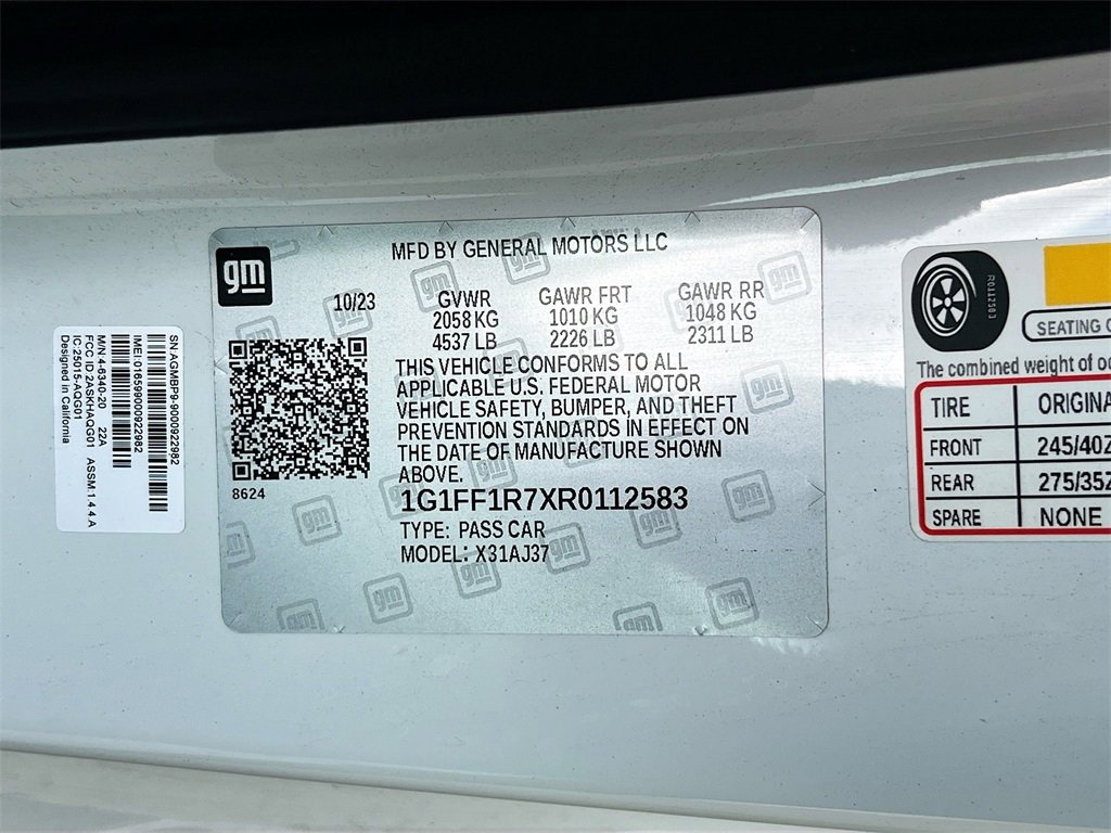 Used 2024 Chevrolet Camaro SS image 32