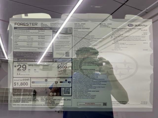 New 2025 Subaru Forester Premium w/ Convenience Package #1 image 27