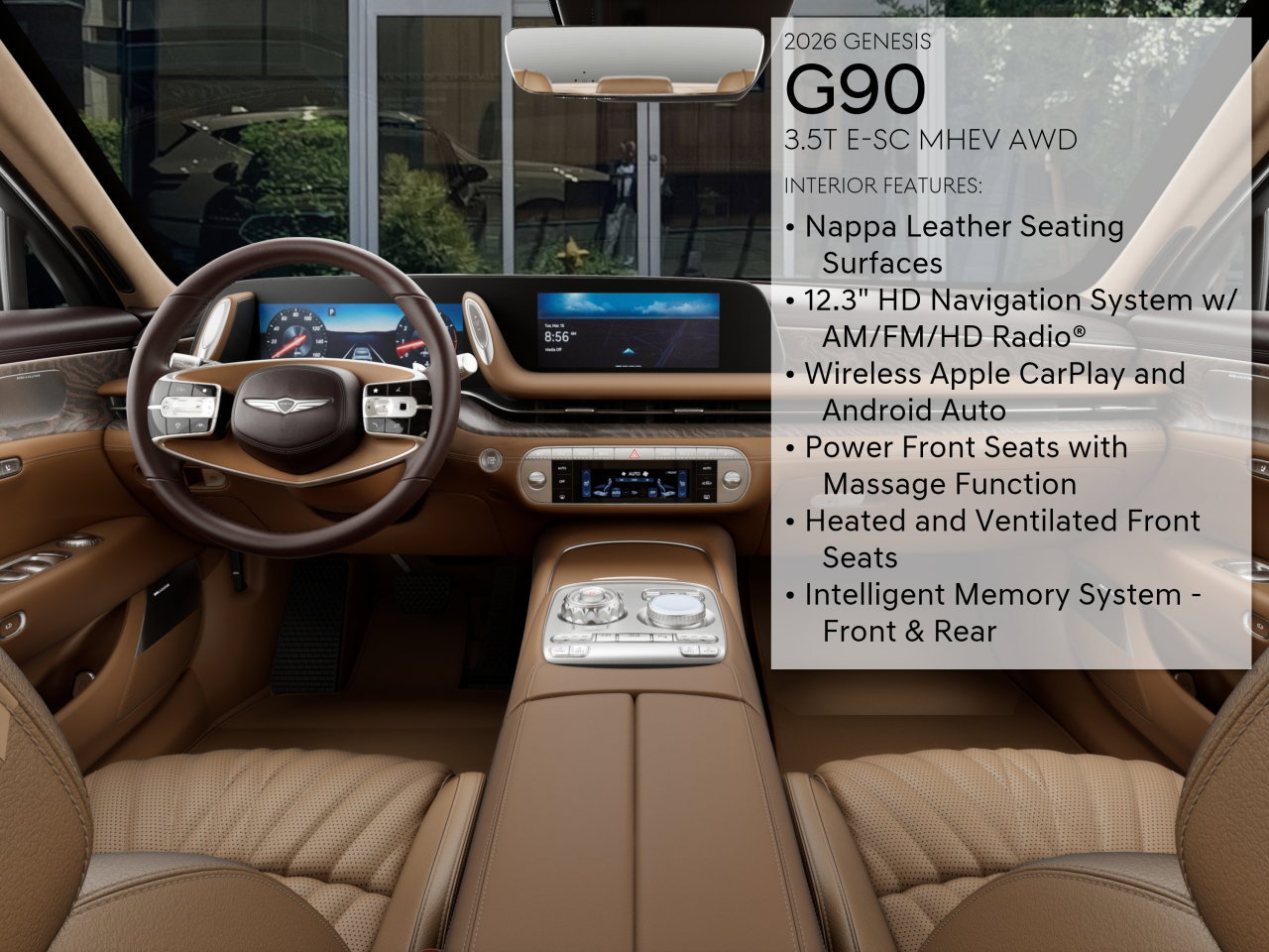 New 2026 Genesis G90 3.5T AWD/4WD image 17