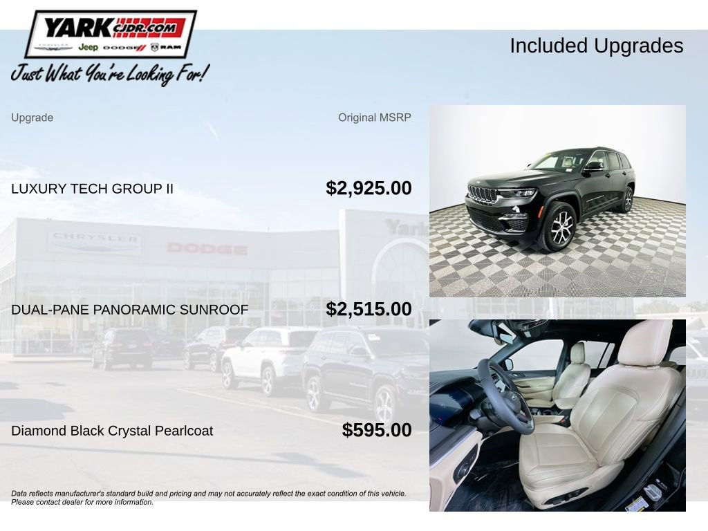 Certified 2025 Jeep Grand Cherokee Limited w/ Luxury Tech Group II image 5