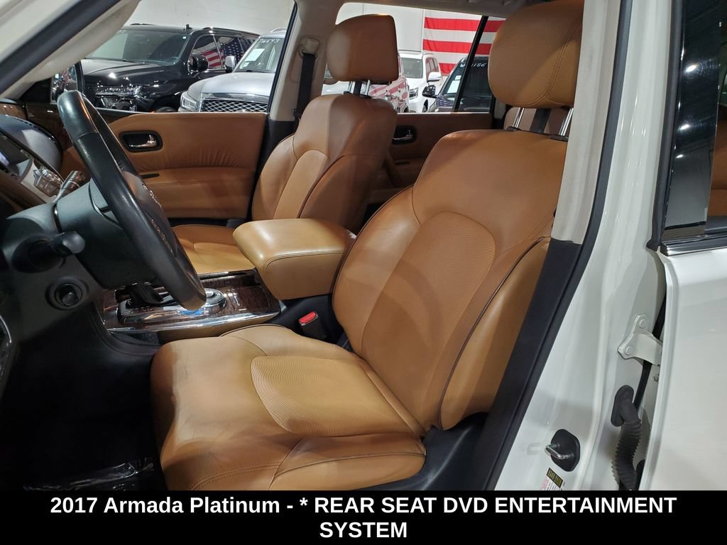 Used 2017 Nissan Armada Platinum w/ Captain Seat Package RWD image 6