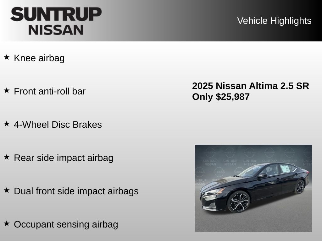 Used 2025 Nissan Altima 2.5 SR FWD image 16
