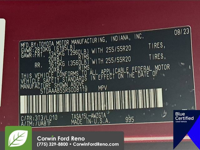 Used 2024 Toyota Grand Highlander Limited image 36