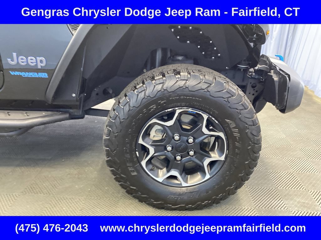 Used 2022 Jeep Wrangler Unlimited Rubicon 4xe w/ Cold Weather Group AWD/4WD image 46