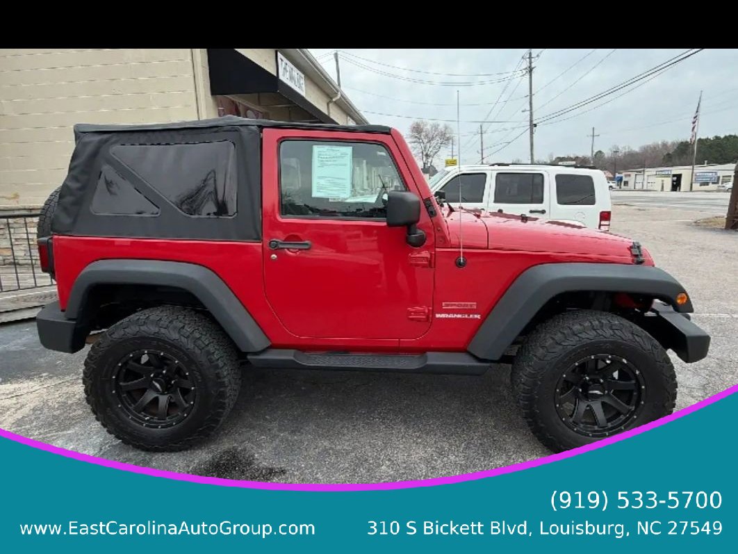 Used 2010 Jeep Wrangler Sport