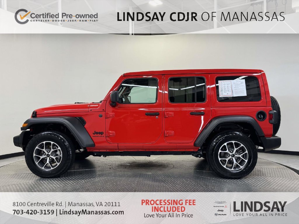 Used 2025 Jeep Wrangler Unlimited Sport AWD/4WD image 6