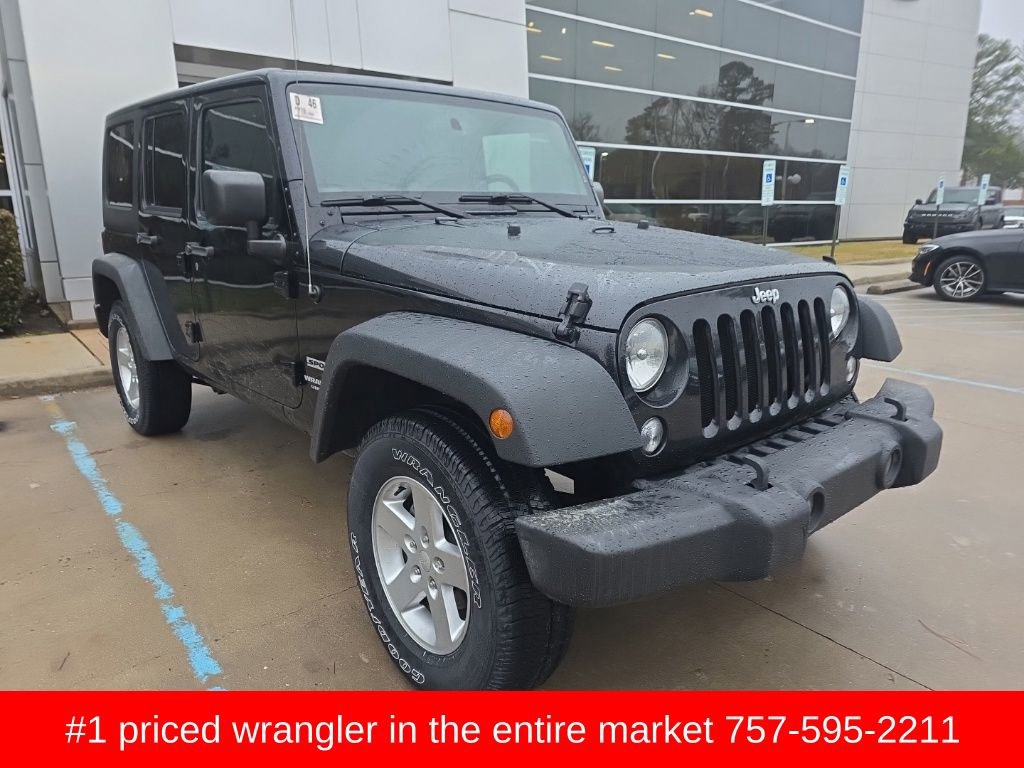 Used 2016 Jeep Wrangler Unlimited Sport w/ Quick Order Package 23S image 2
