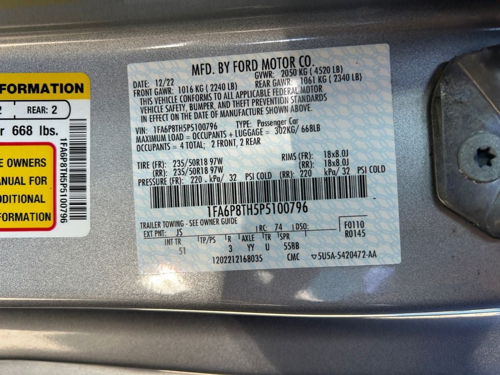 Used 2023 Ford Mustang Premium w/ Equipment Group 201A RWD image 36