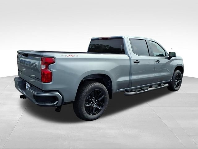 New 2026 Chevrolet Silverado 1500 Custom w/ Turbomax Blackout Package AWD/4WD image 3