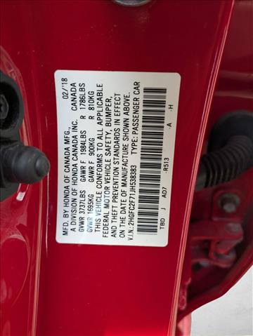 Used 2018 Honda Civic EX image 15