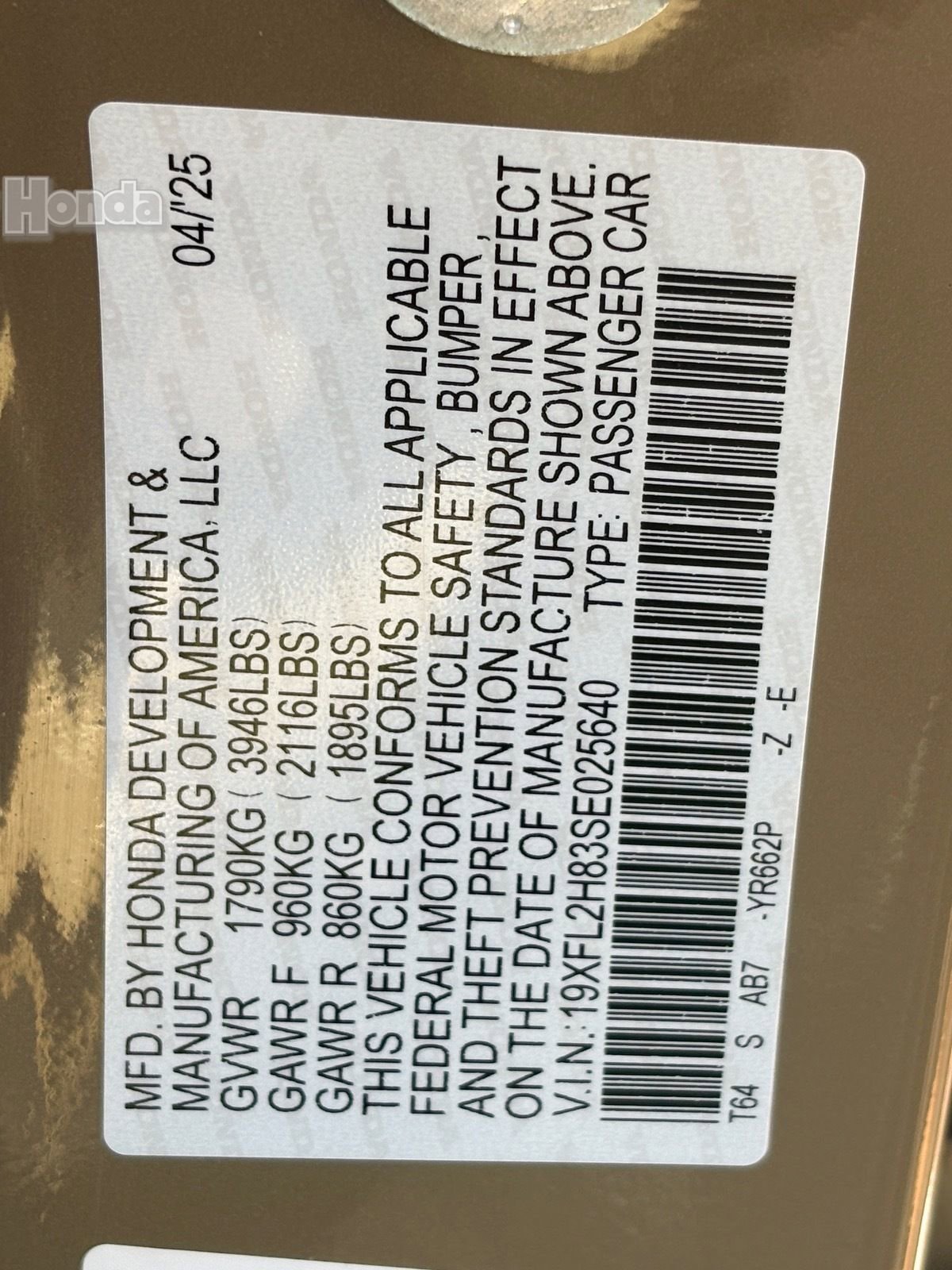 Used 2025 Honda Civic Sport image 33