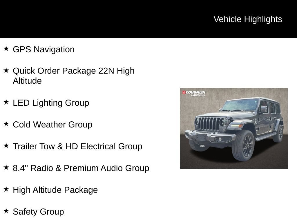 Used 2021 Jeep Wrangler Unlimited Sahara AWD/4WD image 2