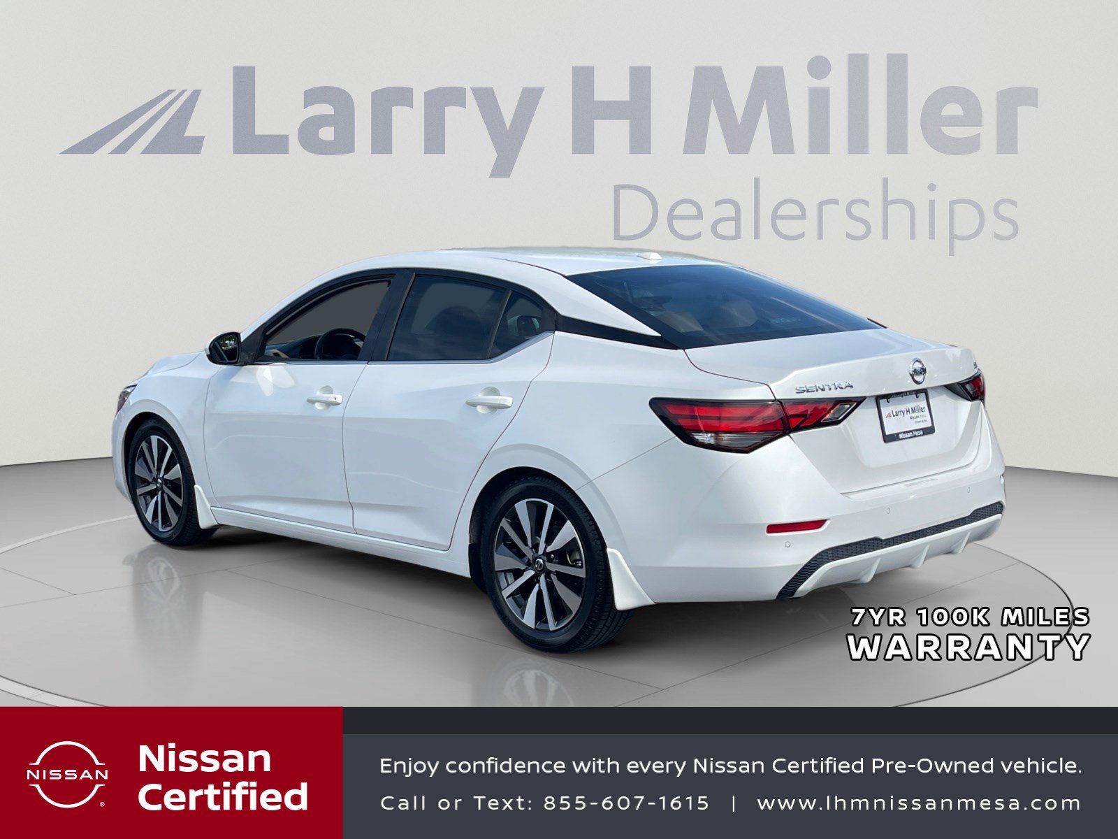 Certified 2021 Nissan Sentra SV w/ SV Premium Package FWD image 3