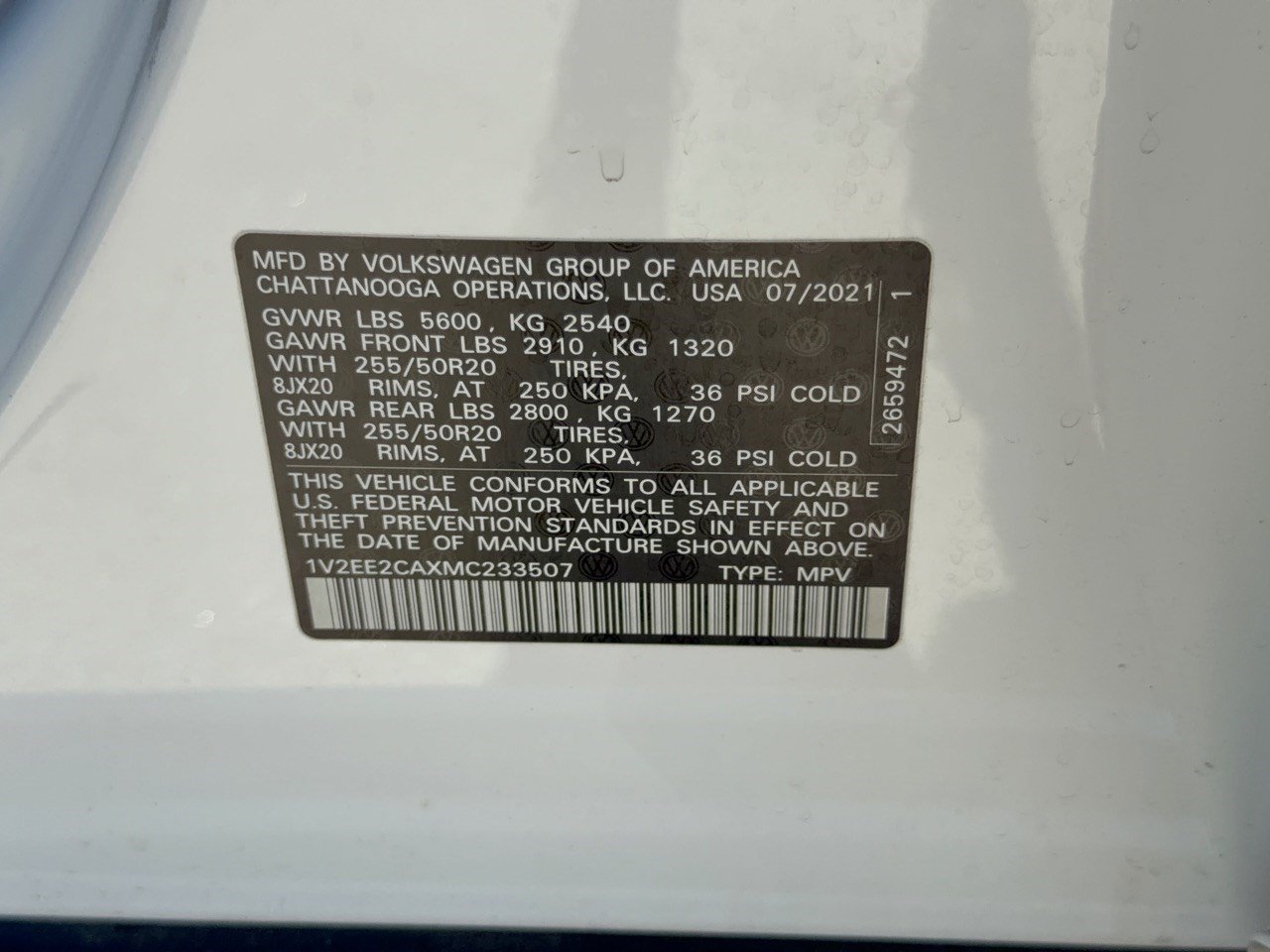 Used 2021 Volkswagen Atlas Cross Sport SEL FWD image 31