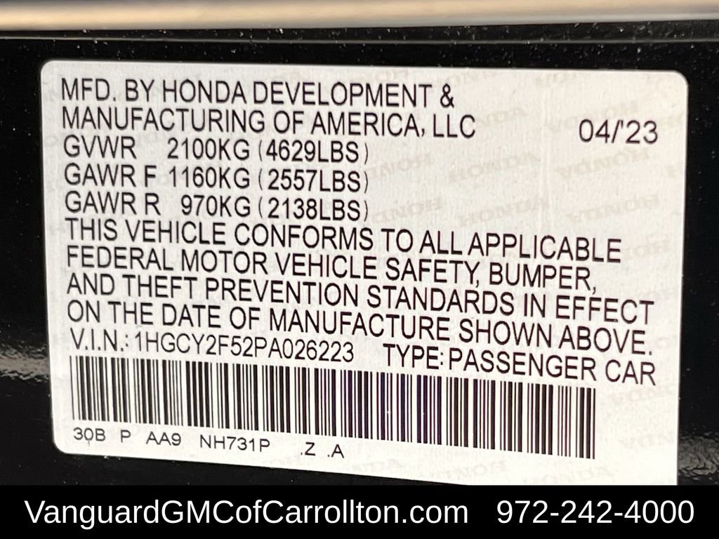 Used 2023 Honda Accord Sport image 34