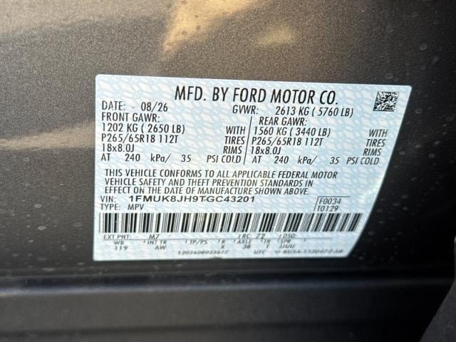 New 2026 Ford Explorer Tremor AWD/4WD image 59