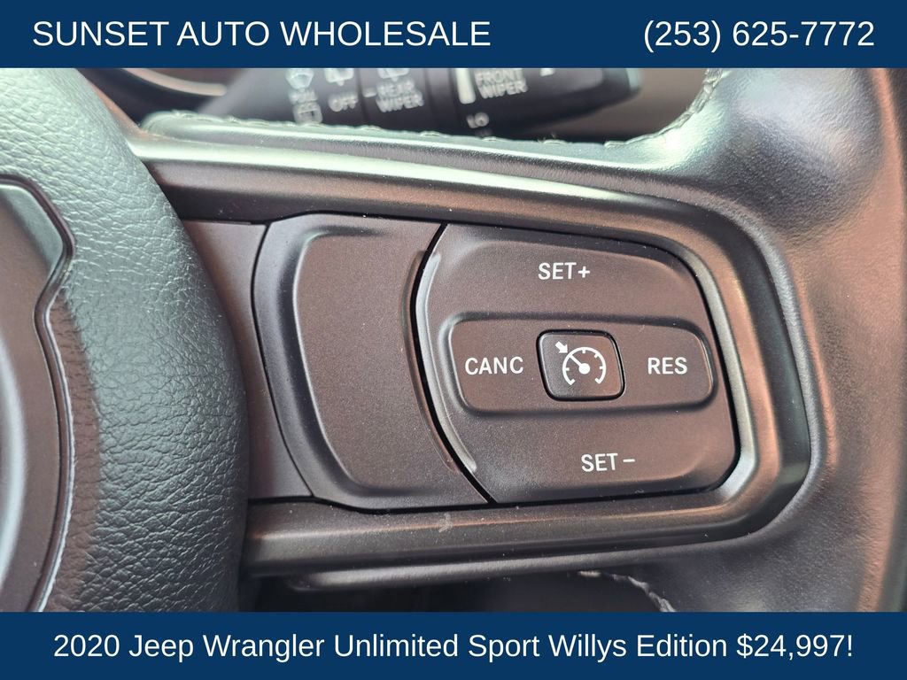 Used 2020 Jeep Wrangler Unlimited Willys image 34