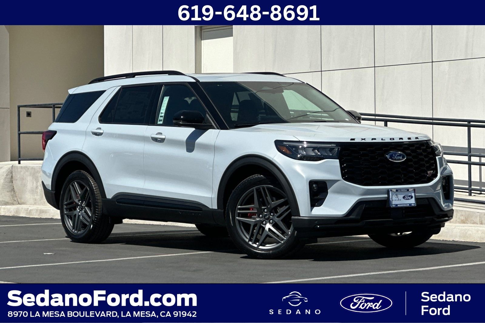 New 2026 Ford Explorer ST w/ Sun And Sound Package image 1