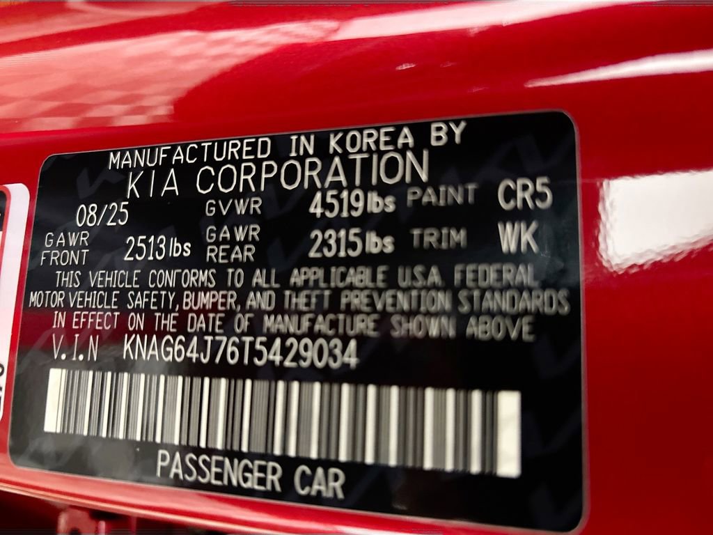 New 2026 Kia K5 GT-Line image 27