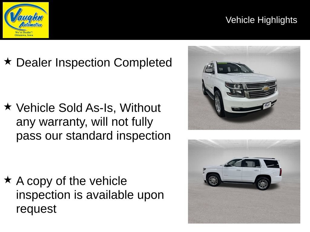 Used 2016 Chevrolet Tahoe LTZ w/ Max Trailering Package AWD/4WD video 2
