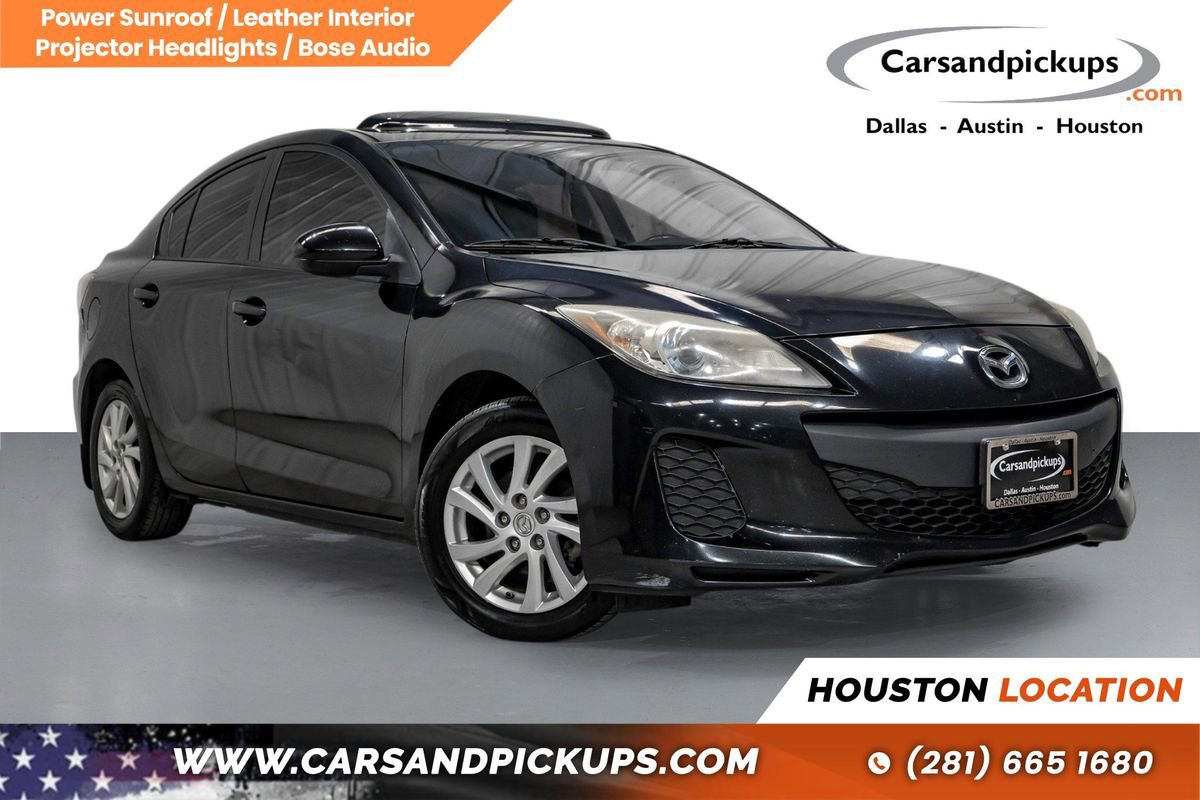 Used 2012 MAZDA MAZDA3 i Grand Touring w/ Tech Pkg FWD image 1