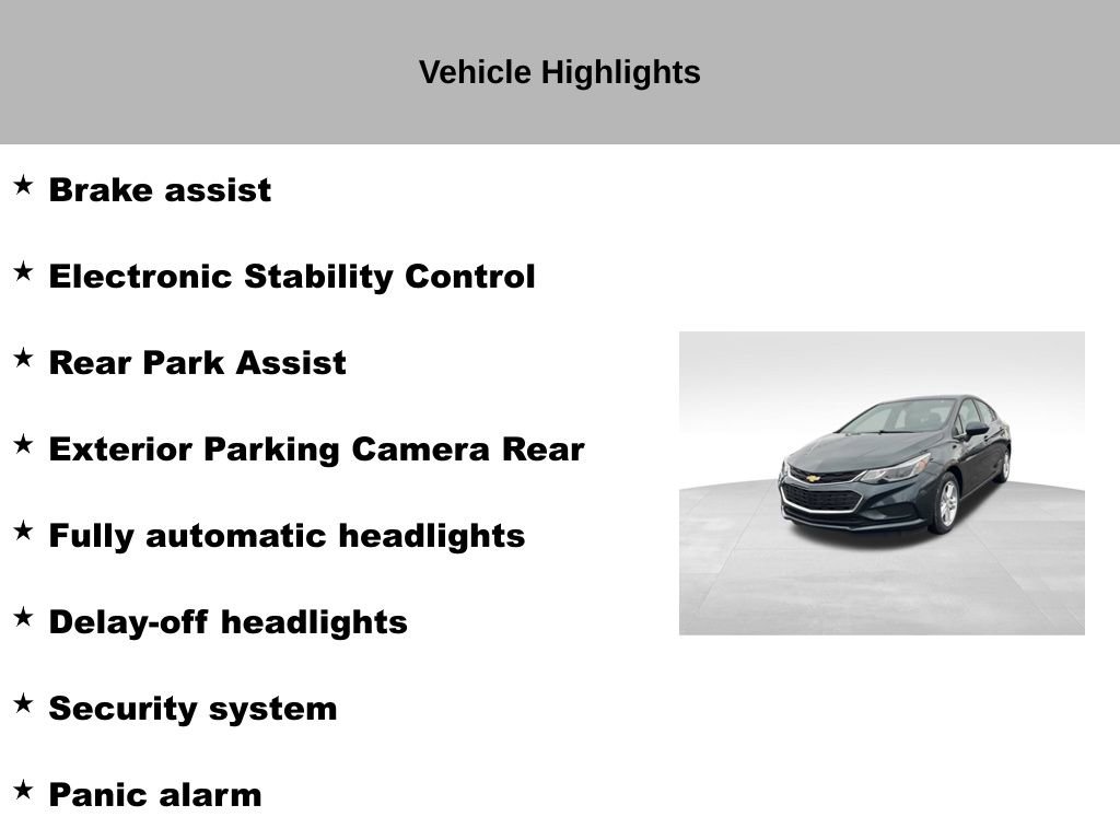 Used 2018 Chevrolet Cruze LT w/ Convenience Package image 45