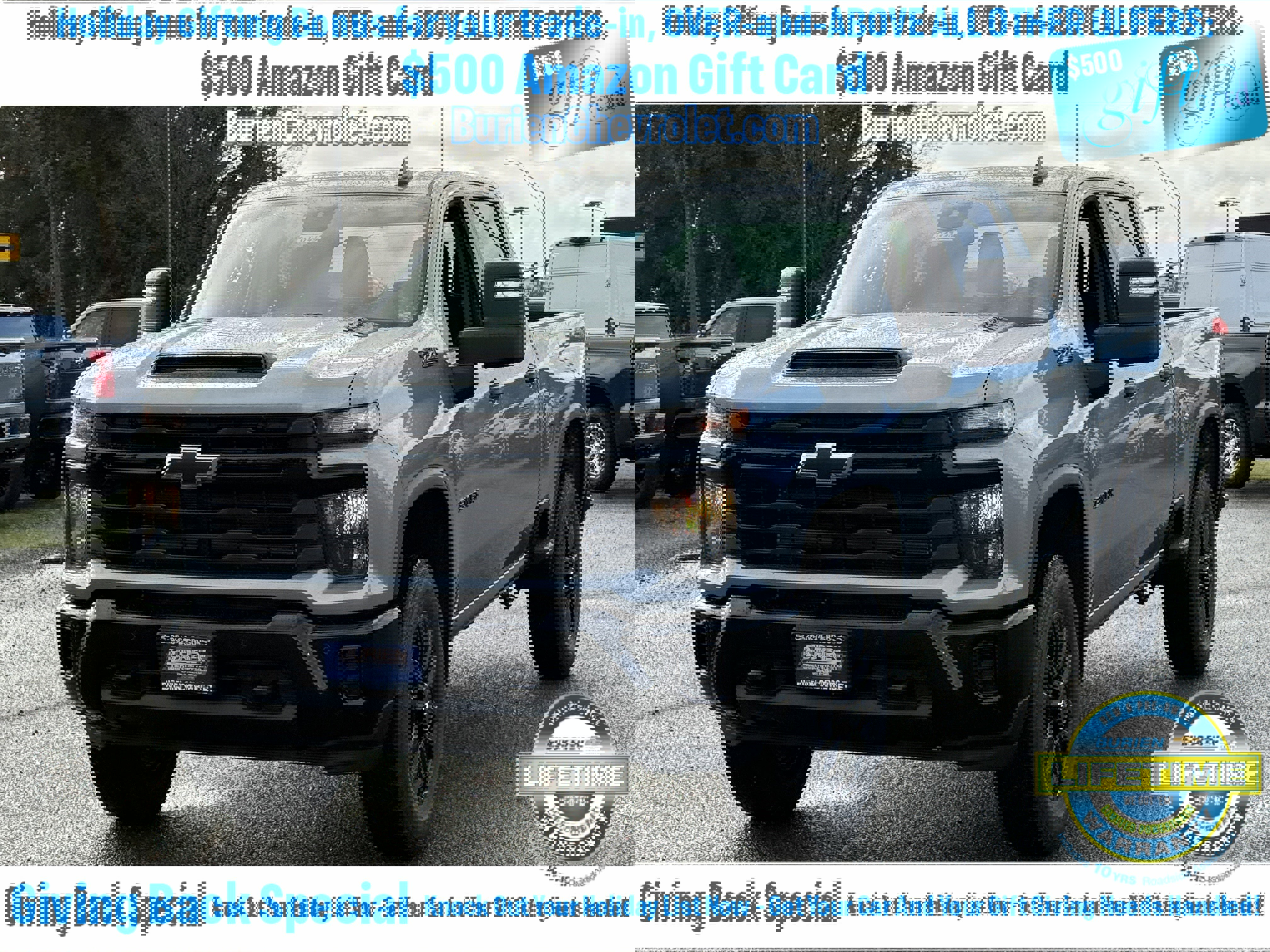 New 2026 Chevrolet Silverado 2500 Custom w/ Custom Value Package