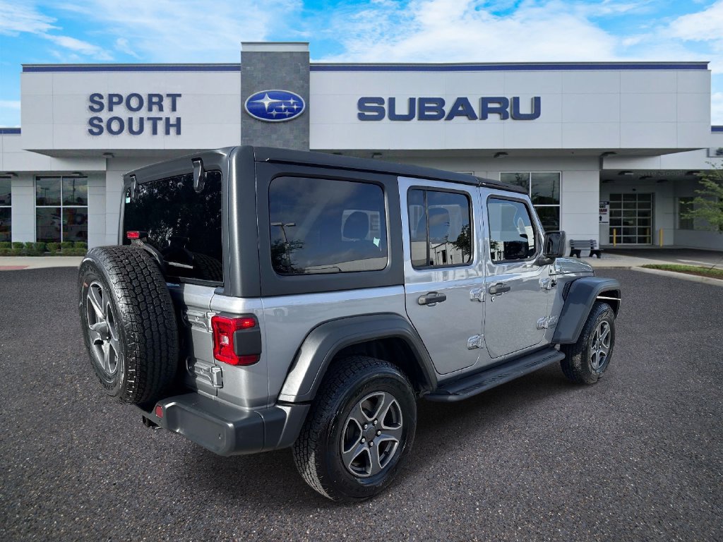 Used 2019 Jeep Wrangler Unlimited Sport S AWD/4WD image 3