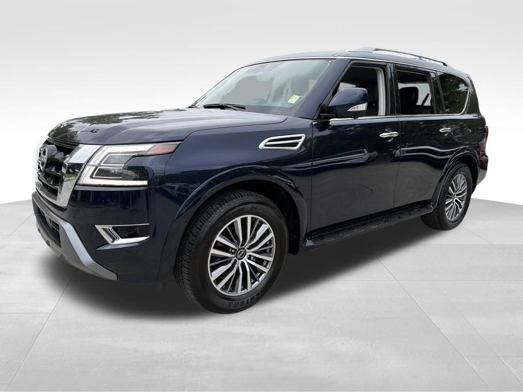 Certified 2024 Nissan Armada SL w/ Captain's Chairs Package RWD video 3