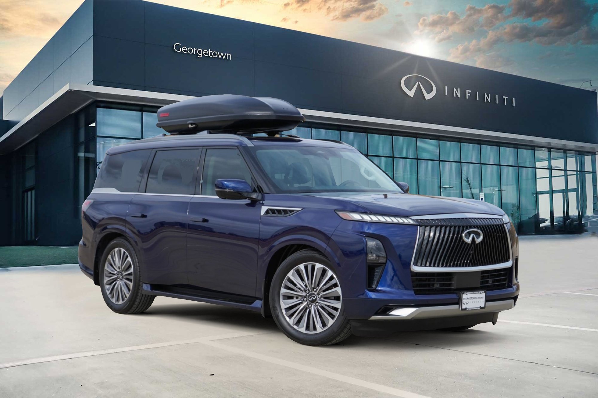 Used 2025 INFINITI QX80 Sensory w/ Exterior Package AWD/4WD image 1